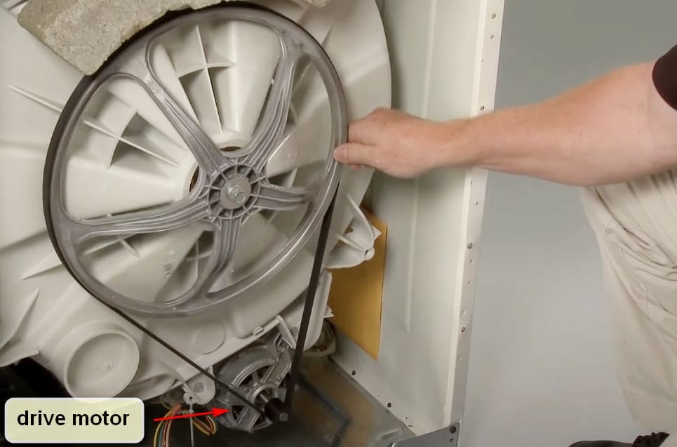 5 reasons for a washing machine breakdown and how to fix them Drive motor