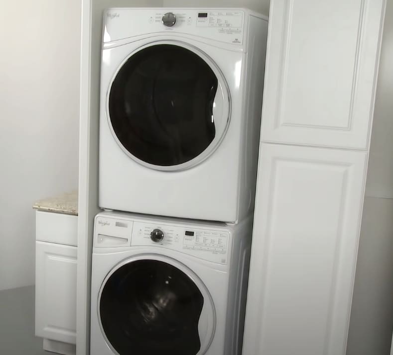 Where to place the washer and dryer set 2