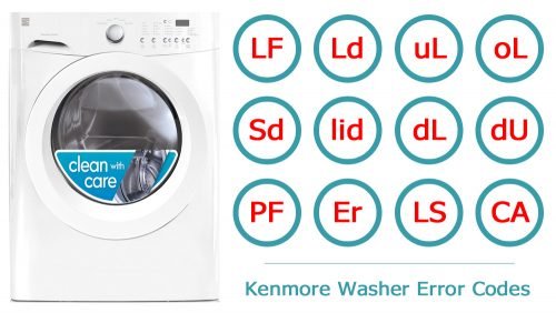 Kenmore Washer Error Codes