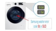 Samsung washer error code 5d or SUD