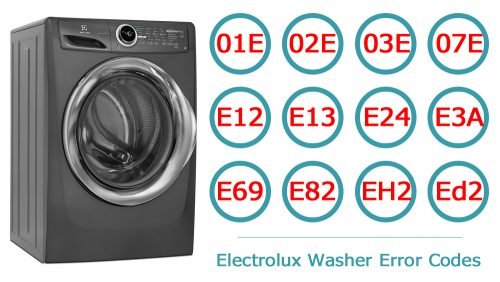 Electrolux washer error codes