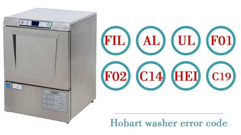 Hobart Washer Error Code