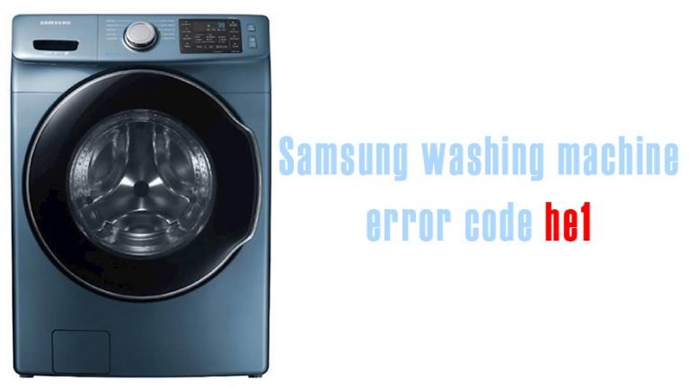 samsung washing machine codes
