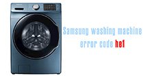 Samsung washing machine error code HE1_tumb