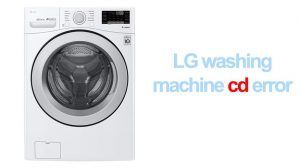 LG washing machine cd error