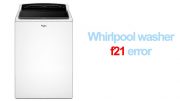 Whirlpool washer f21 error