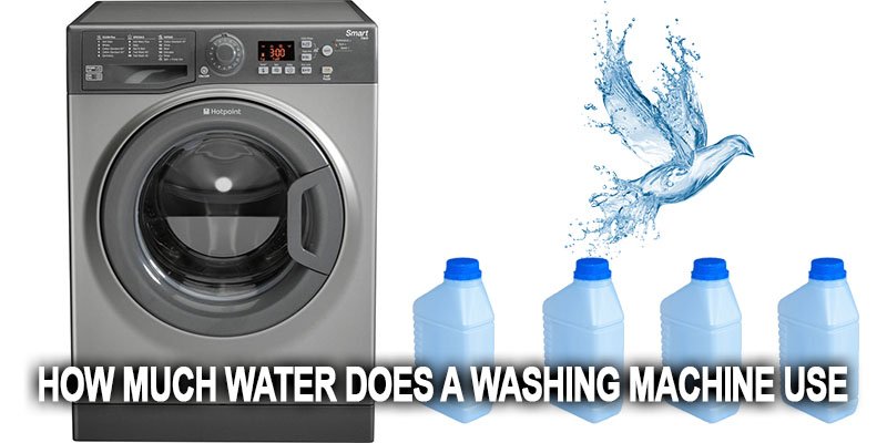 How much water does a washing machine use