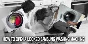 How to open a locked samsung washing machine