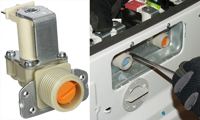 inlet valve washer repair