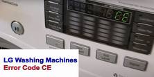 LG Washing Machines Error Code CE
