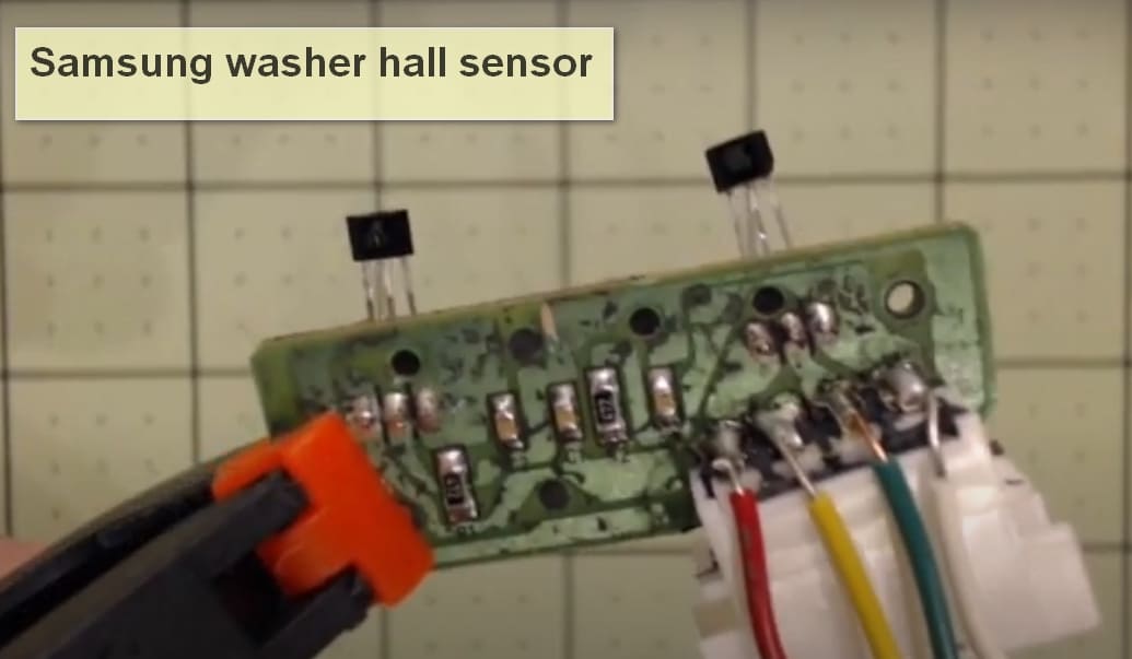 Samsung Washing Machines Error Code 6E hall sensor