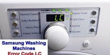 Samsung Washing Machines Error Code LC