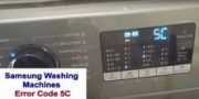 Samsung Washing Machines Error Code SC