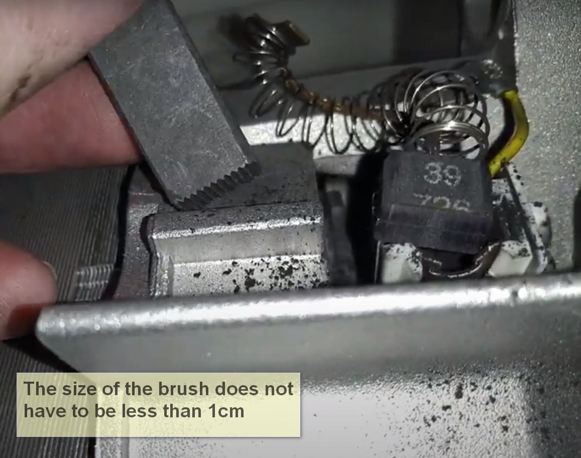 Bosch Washing Machine Error Code E02 brush