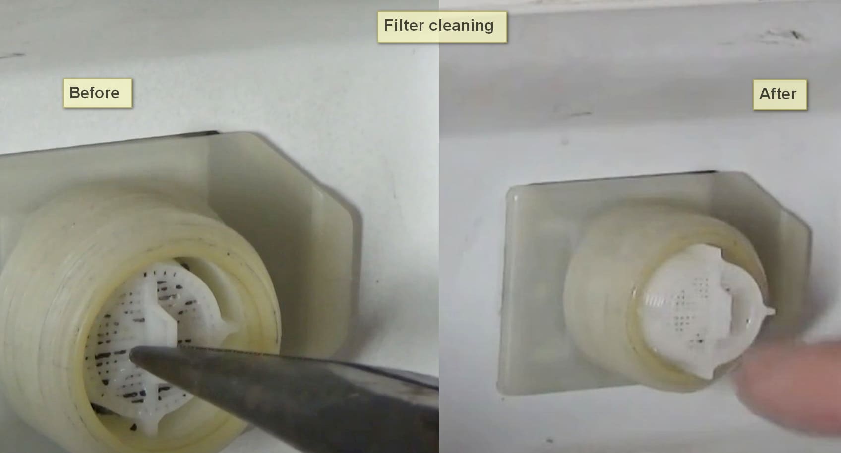Bosch Washing Machine Error Code E11 filter