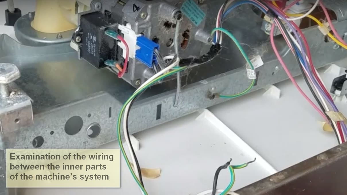 Bosch dishwasher error code E02 wiring