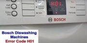 Bosch dishwasher error code h01