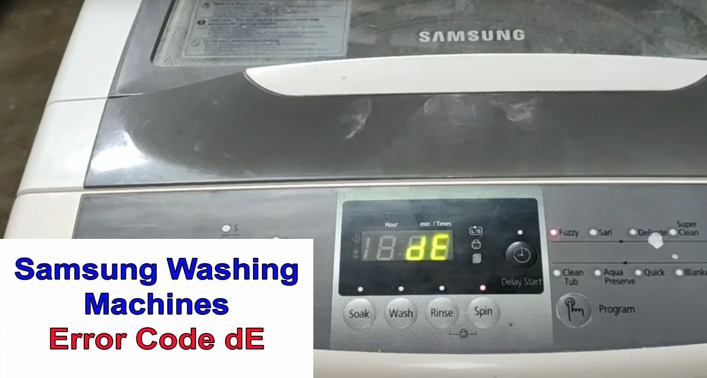 samsung-washer-error-code-de