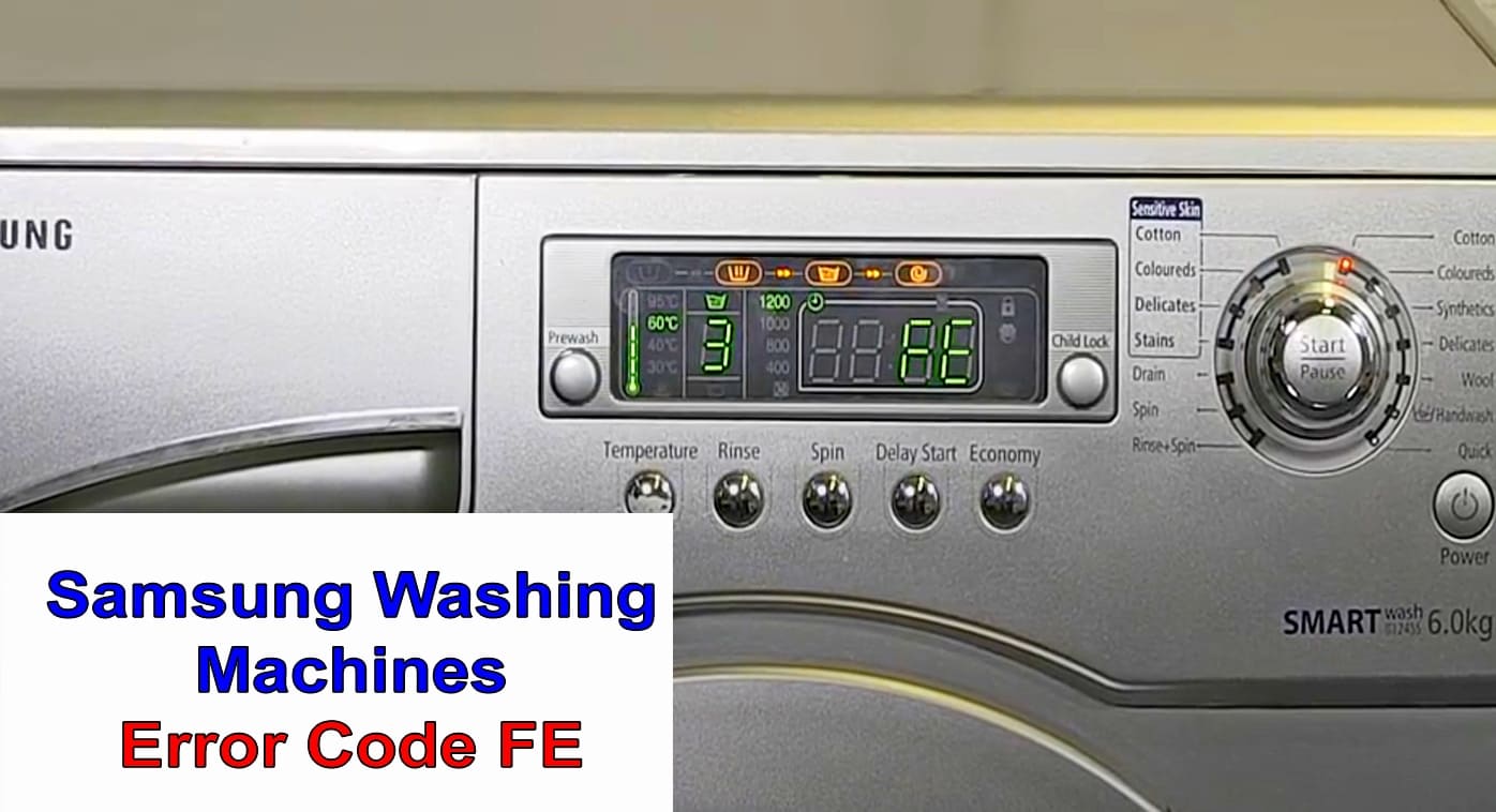 Samsung Washer Error Code Fe Washer And Dishwasher Error Codes And Troubleshooting