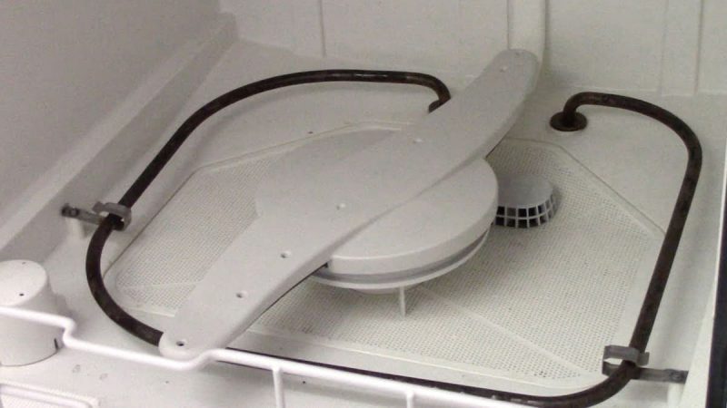 GE dishwasher not draining