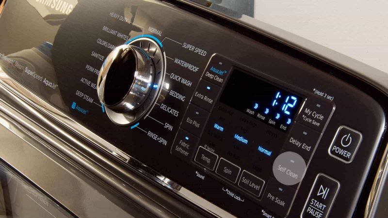 Self Clean function in Samsung washer
