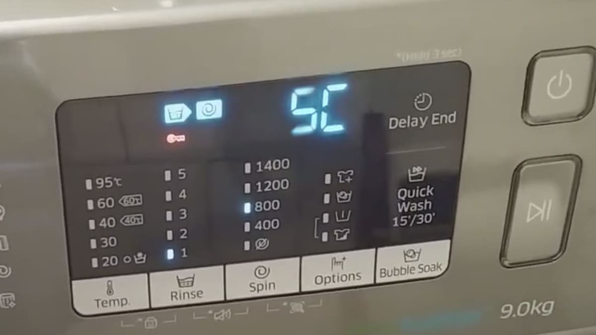groentje Verloren hart Gehoorzaam How to tackle the 5C error code on a Samsung washer