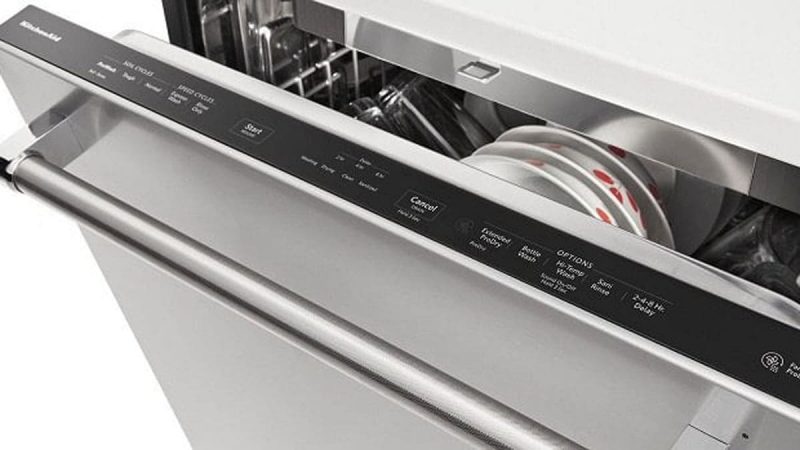 Kitchenaid dishwasher error codes read