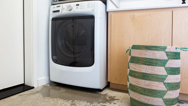 What causes dryers to leak