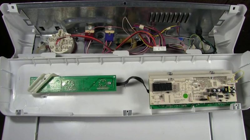 The control board burnt out