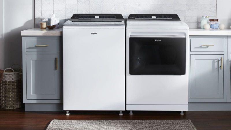 gas and electric dryer