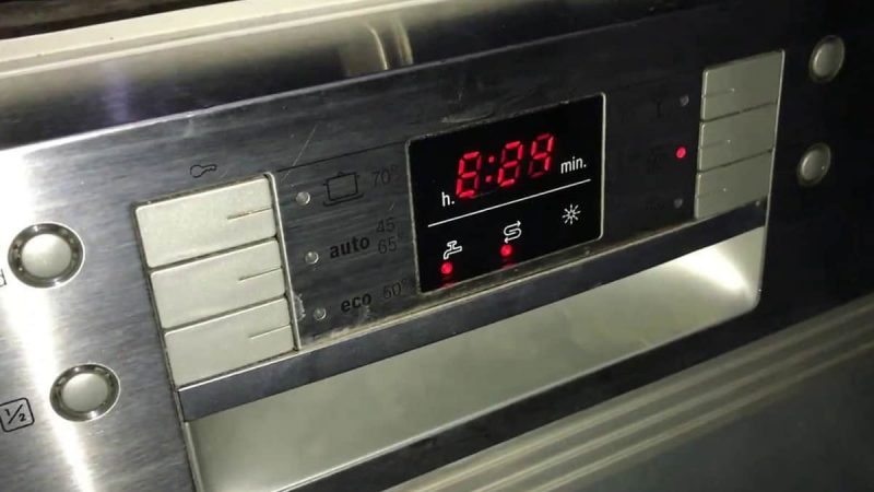 bosch dishwasher error code e24
