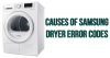 Causes of Samsung dryer error codes