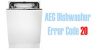 AEG Dishwasher Error Code 20_tumb