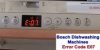 Bosch dishwasher error code E07