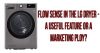 Flow Sense in the LG dryer - a useful feature or a marketing ploy