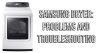 Samsung dryer: problems and troubleshooting
